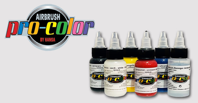 Airbrush Paint Kits - Pro Color