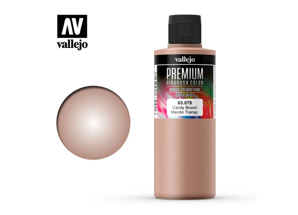Vallejo Premium Colors - Candy Brown (200ml)