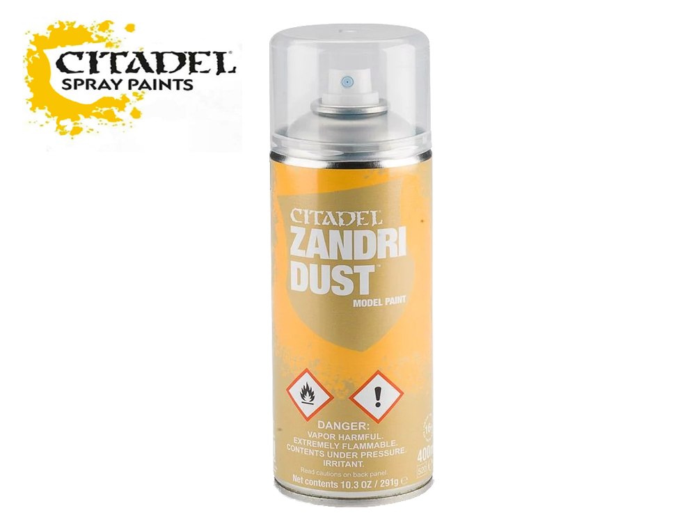 Citadel: Zandri Dust Spray Paint (400ml) - 62-20 - Everything Airbrush