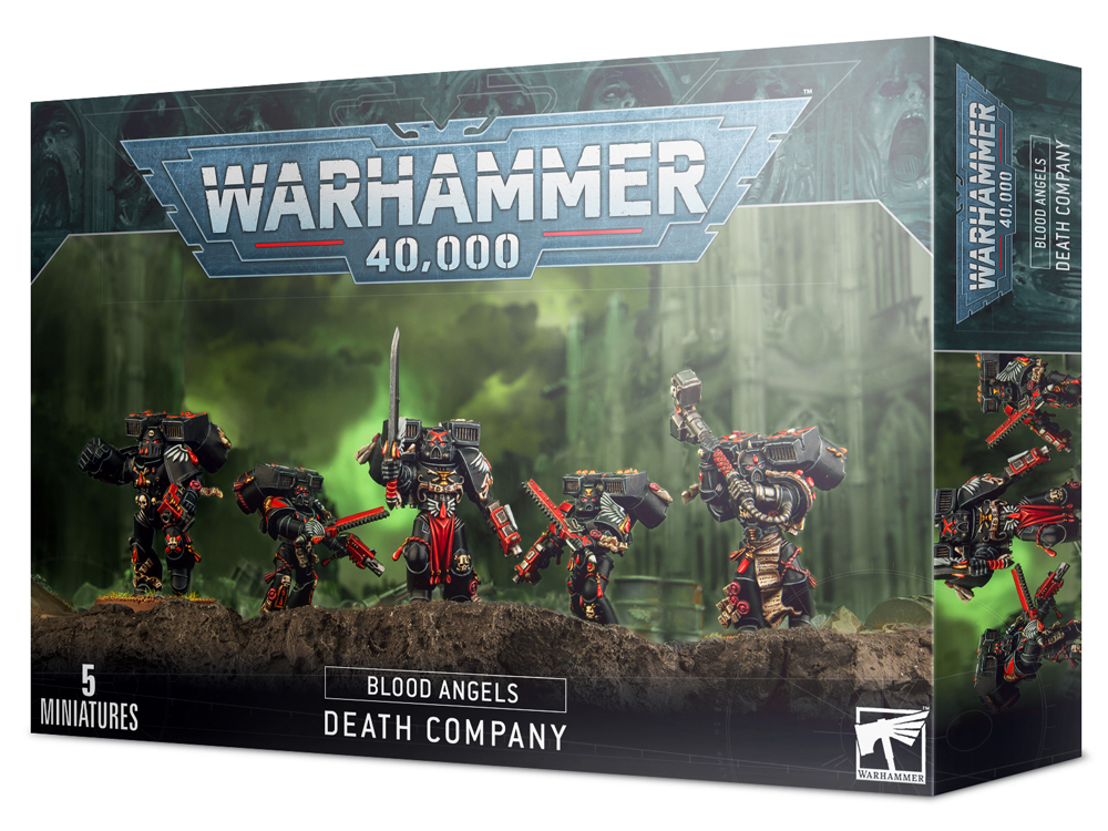 Games Workshop Warhammer 40k - Space Marines Blood Angels Death Company 