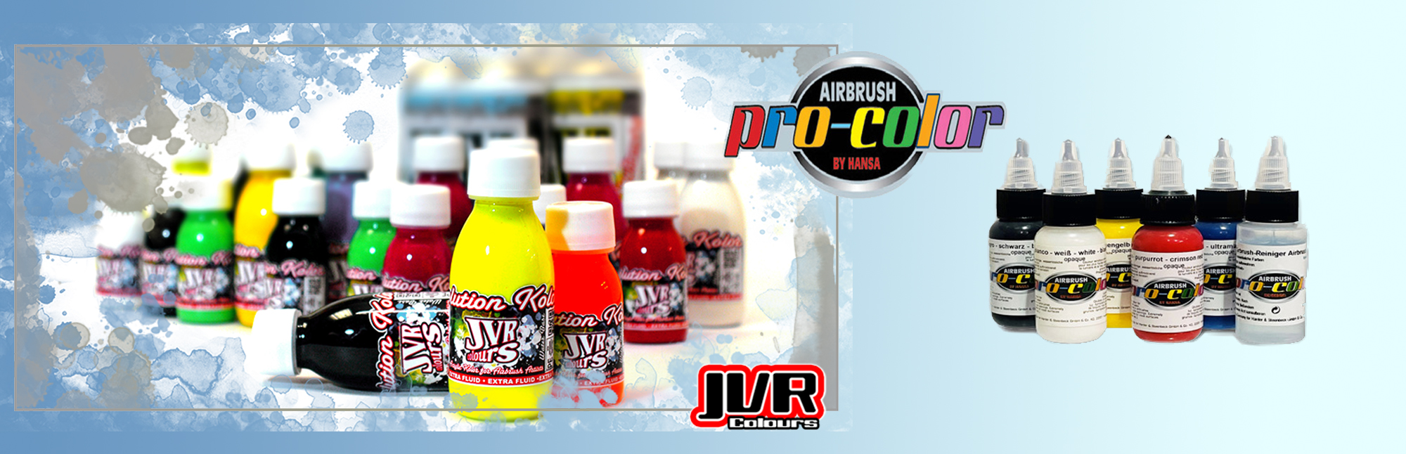 WHILE STOCKS LAST - JVR AND PRO-COLOR PAINTS