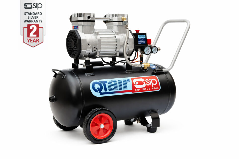 SIP QT DD 1.5hp 50ltr Ultra Low Noise Compressor