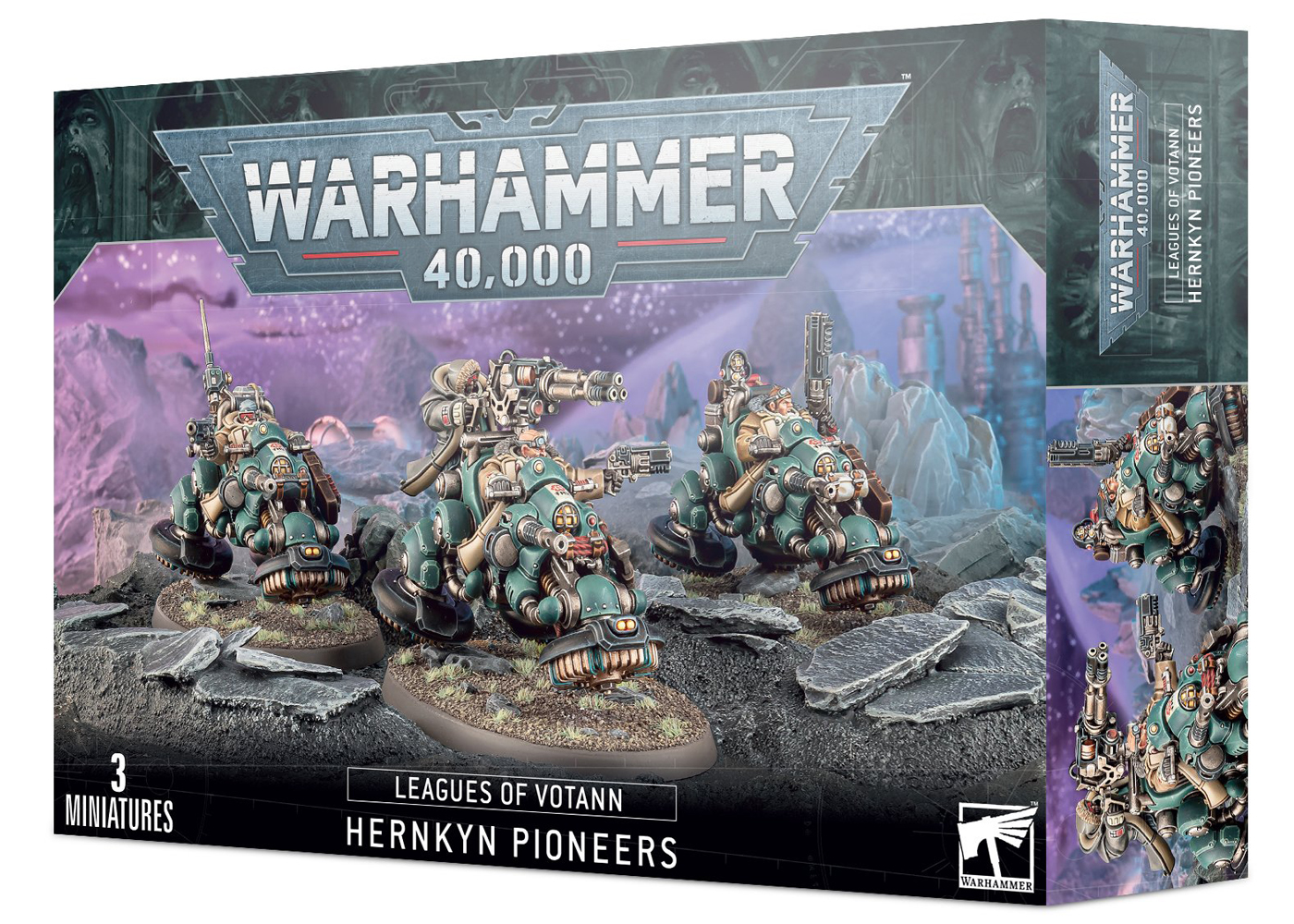 Warhammer 40K: Leagues of Votann Hernkyn Pioneers - Everything