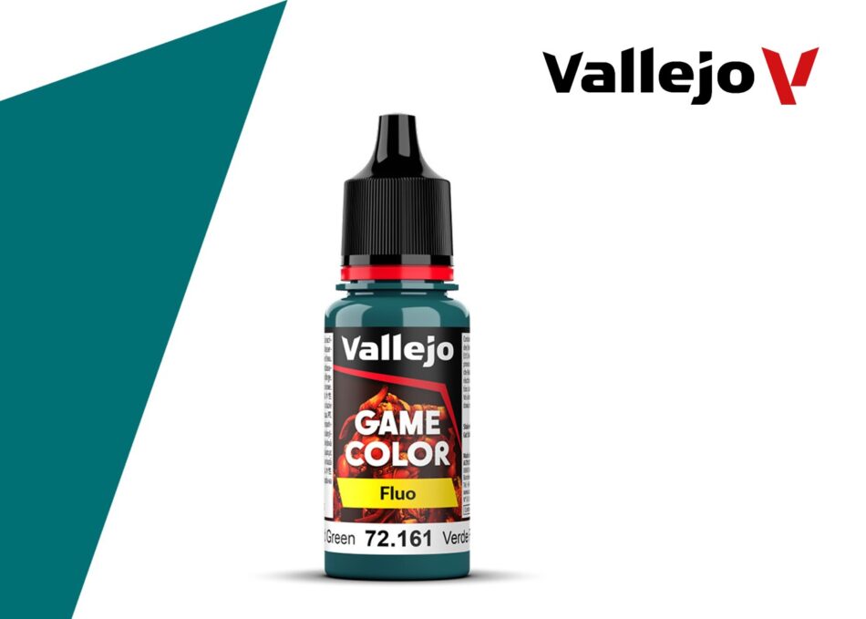 Vallejo Game Color - Fluorescent Cold Green (18ml)