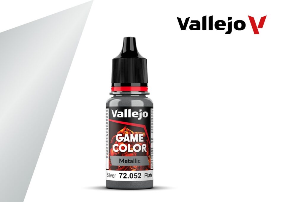 Vallejo Game Color - Metallic Silver (18ml)