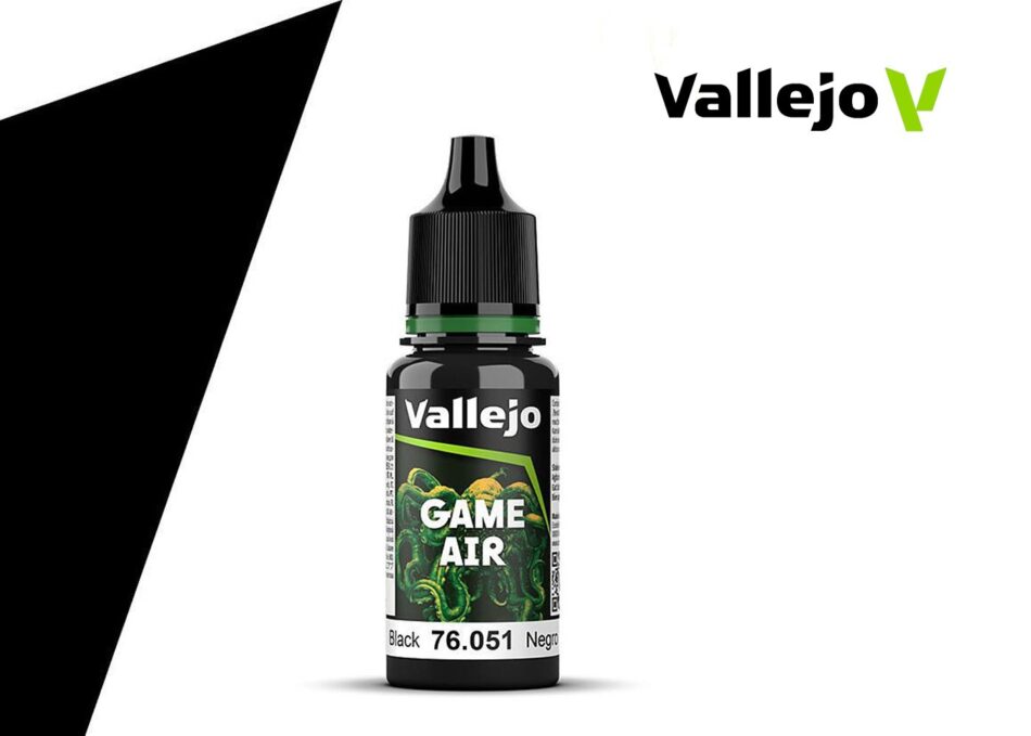 Vallejo Game Air - Black (18ml)
