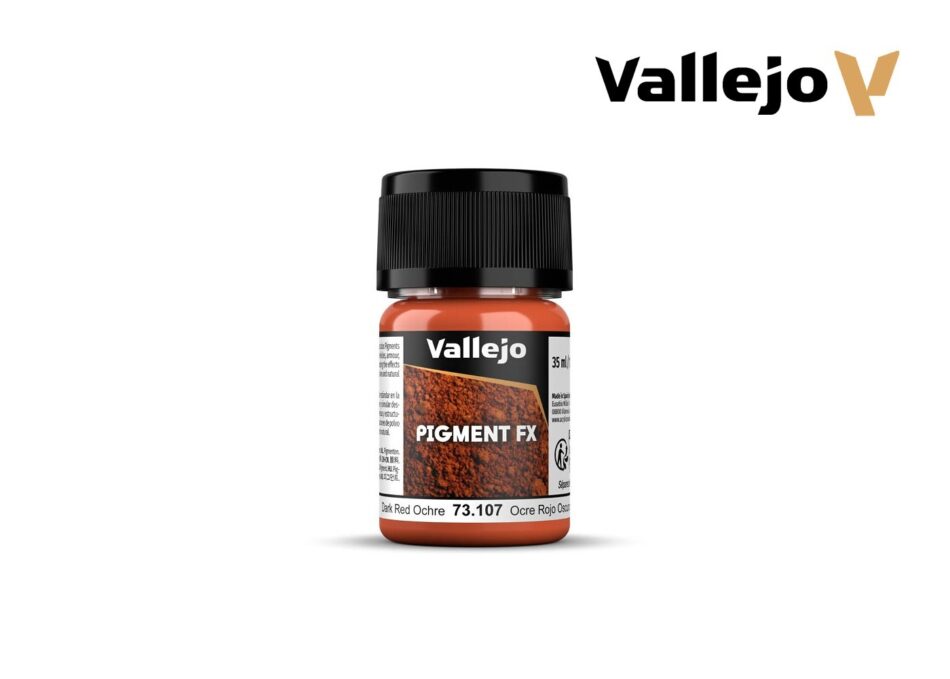 Vallejo Pigment FX - Dark Red Ochre (35ml)