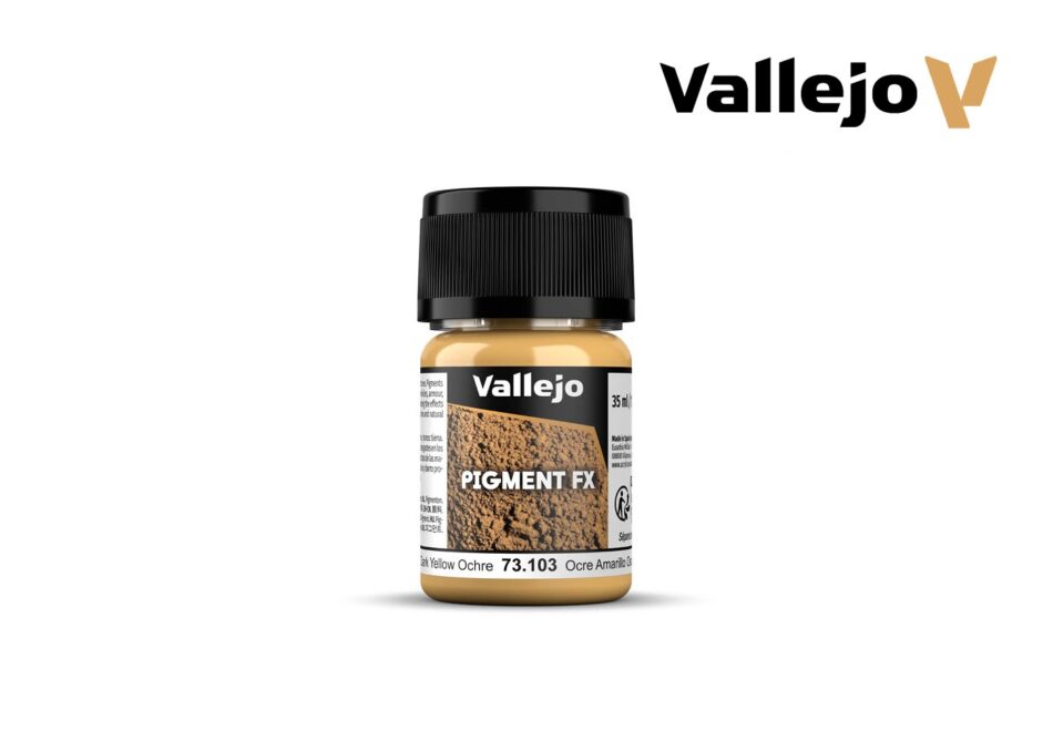 Vallejo Pigment FX - Dark Yellow Ochre (35ml)