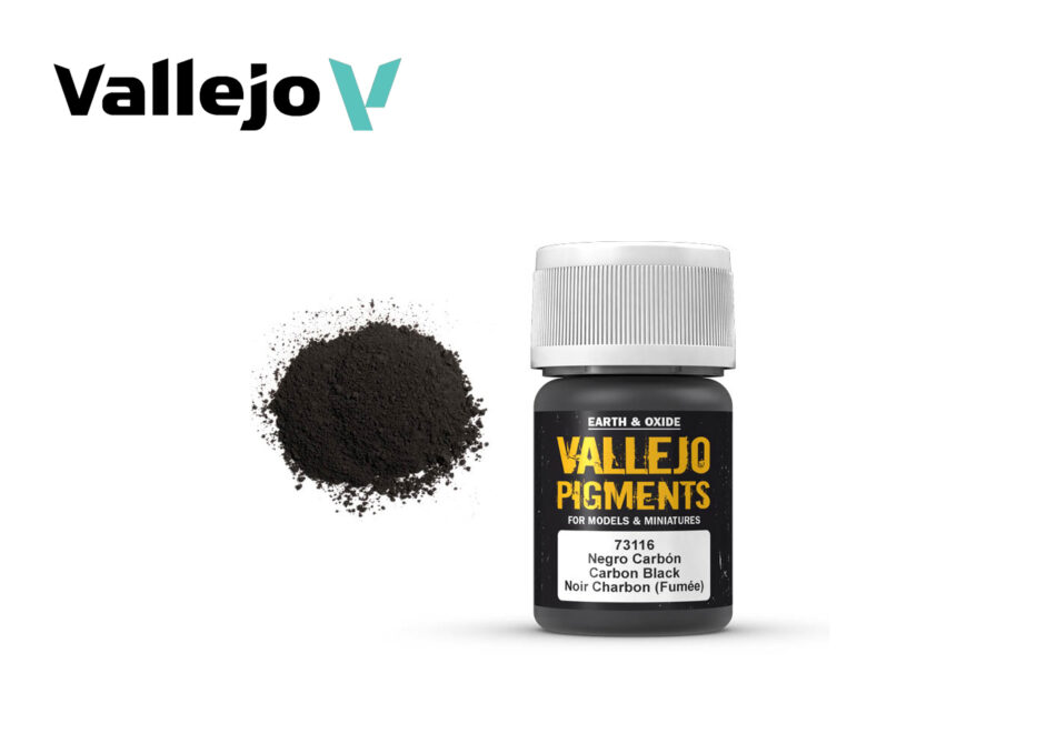 Vallejo Pigments - Carbon Black (35ml)