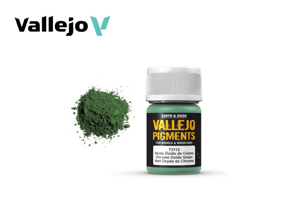 Vallejo Pigments - Chrome Oxide Green (35ml)