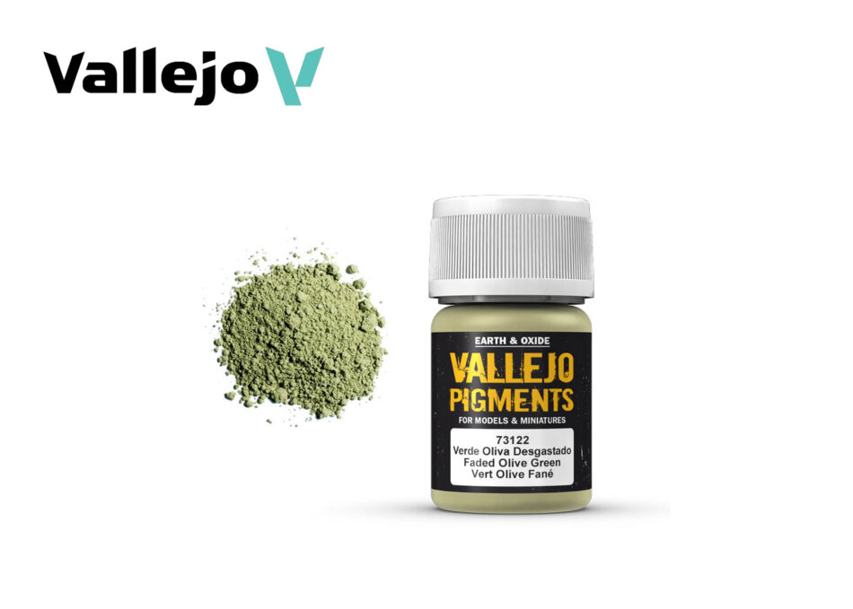 Vallejo Pigments - Faded Olive Green (35ml)