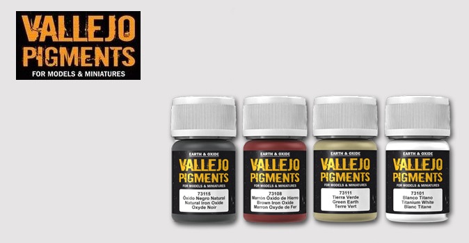 Vallejo Pigment Titanium White 73101 in 35 ml bottles