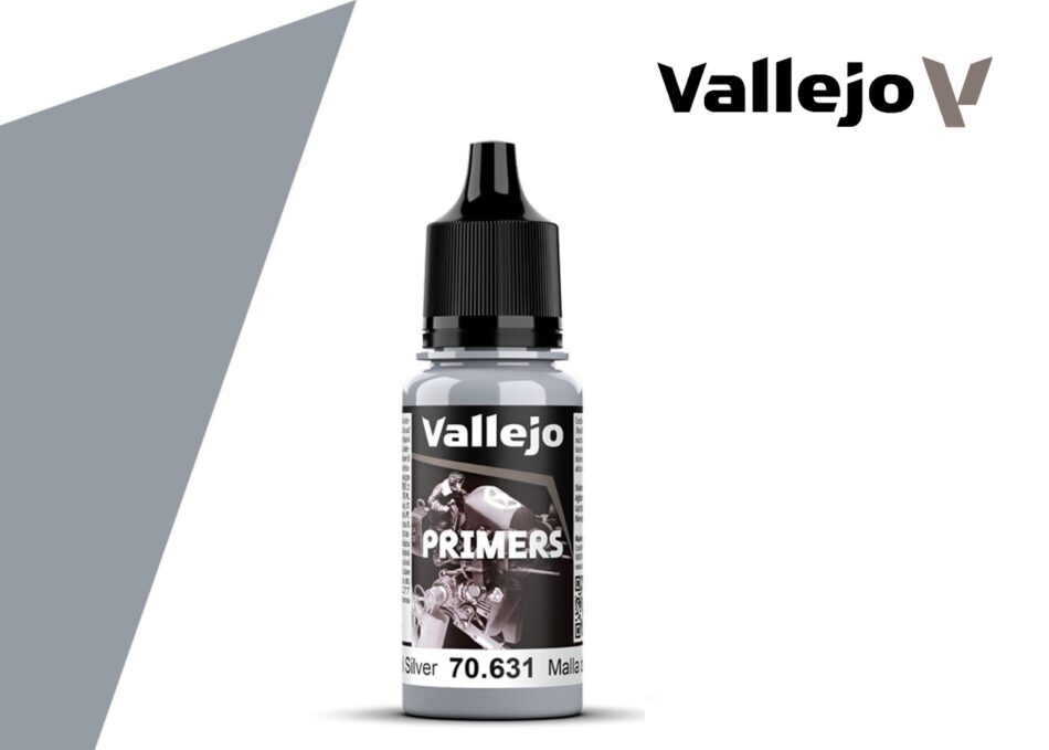 Vallejo Primers - Chainmail Silver (18ml)
