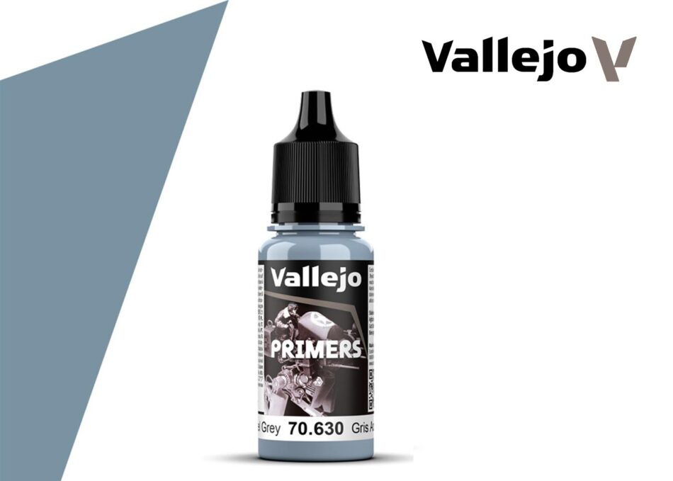 Vallejo Primers - Steel Grey (18ml)