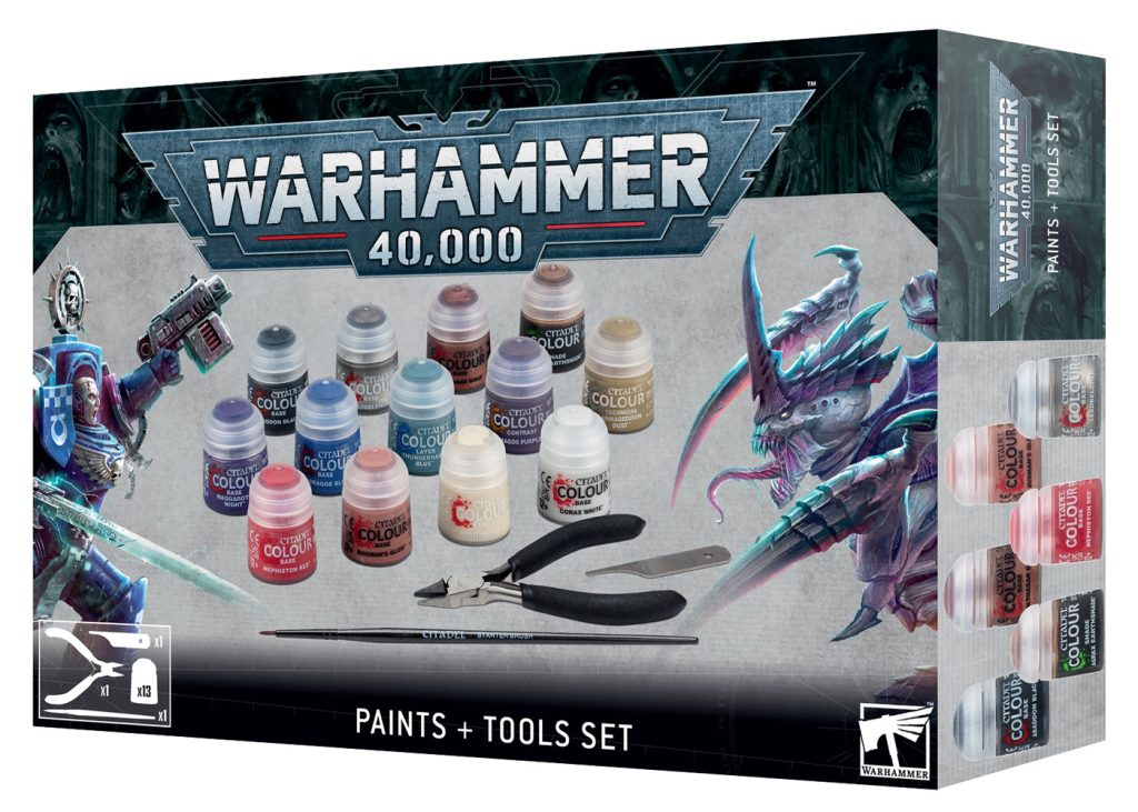 Warhammer 40K Paints + Tools [6012] Everything Airbrush