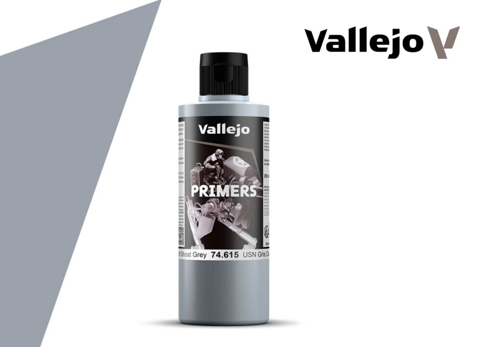 Vallejo Primers - USN Light Ghost Grey (200ml)