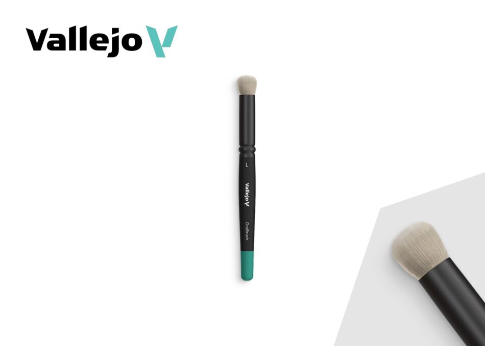 Vallejo Dry Brush: Natural Hair Dry Brush (Large)
