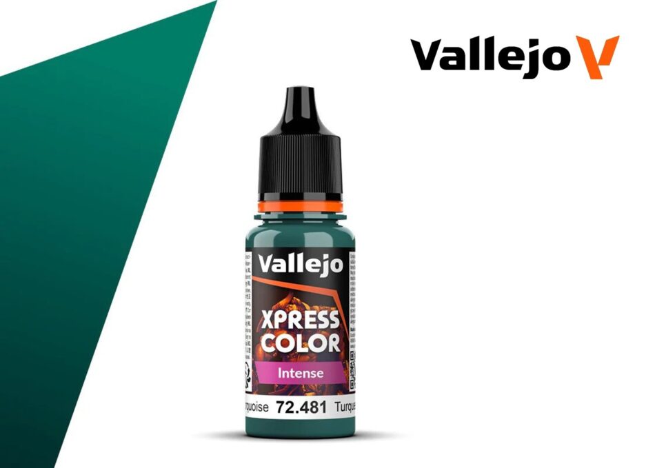 Vallejo Xpress Color Intense - Heretic Turquoise (18ml)