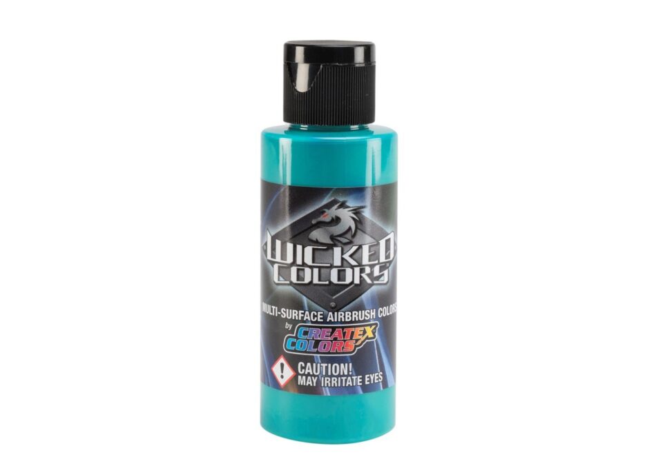 Createx - Wicked Fluorescent Aqua 2oz (60ml)