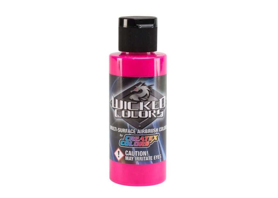 Createx - Wicked Fluorescent Magenta 2oz (60ml)