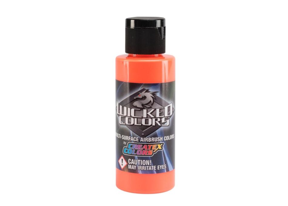 Createx - Wicked Fluorescent Orange 2oz (60ml)