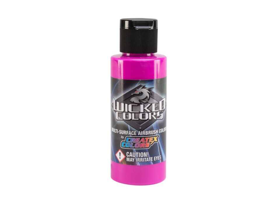 Createx - Wicked Fluorescent Raspberry 2oz (60ml)