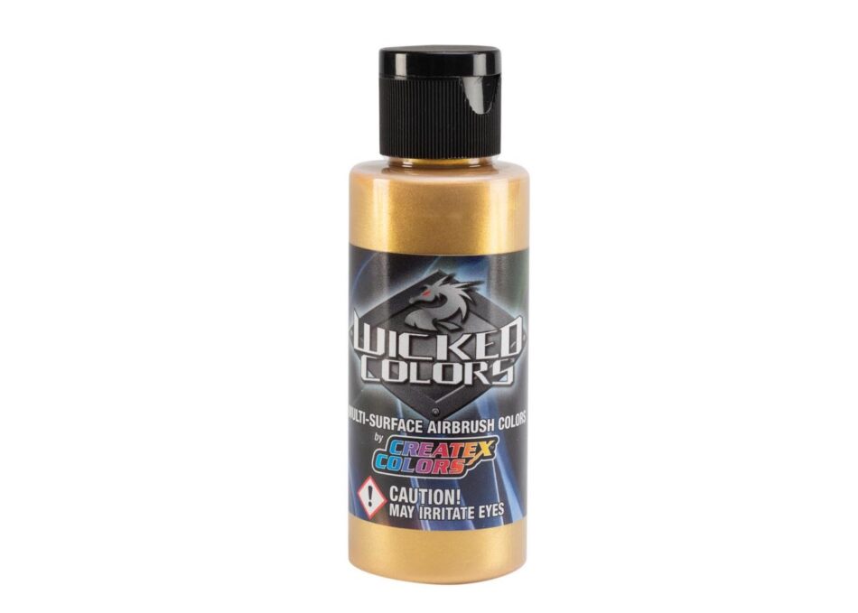 Createx - Wicked Metallic Gold 2oz (60ml)
