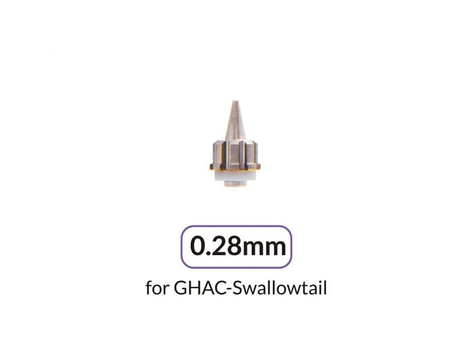 Gaahleri 0.28mm Nozzle for GHAC-Swallowtail Airbrushes
