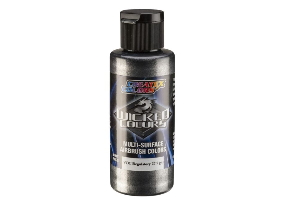 Createx - Wicked Metallic Charcoal 2oz (60ml)