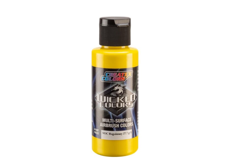 Createx - Wicked Opaque Hansa Yellow 2oz (60ml)