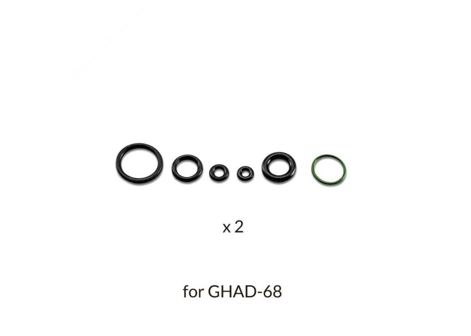 Gaahleri Black O-Ring Set for GHAD-68 Airbrushes