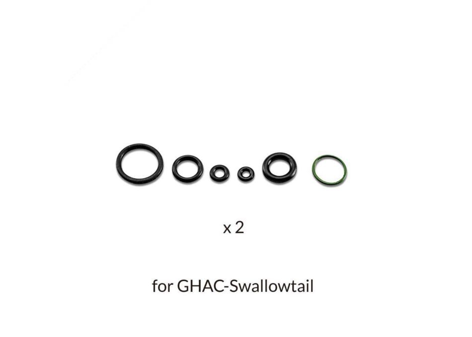 Gaahleri Black O-Ring Set for Swallowtail Airbrushes