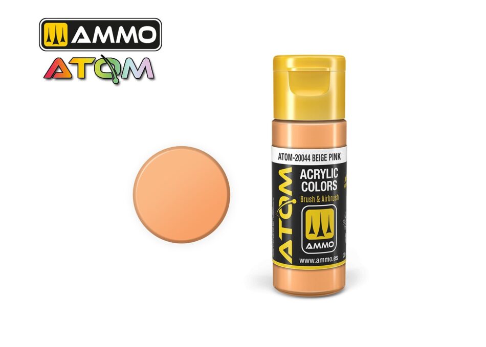 Ammo Atom Acrylic Colors - Beige Pink (20ml)