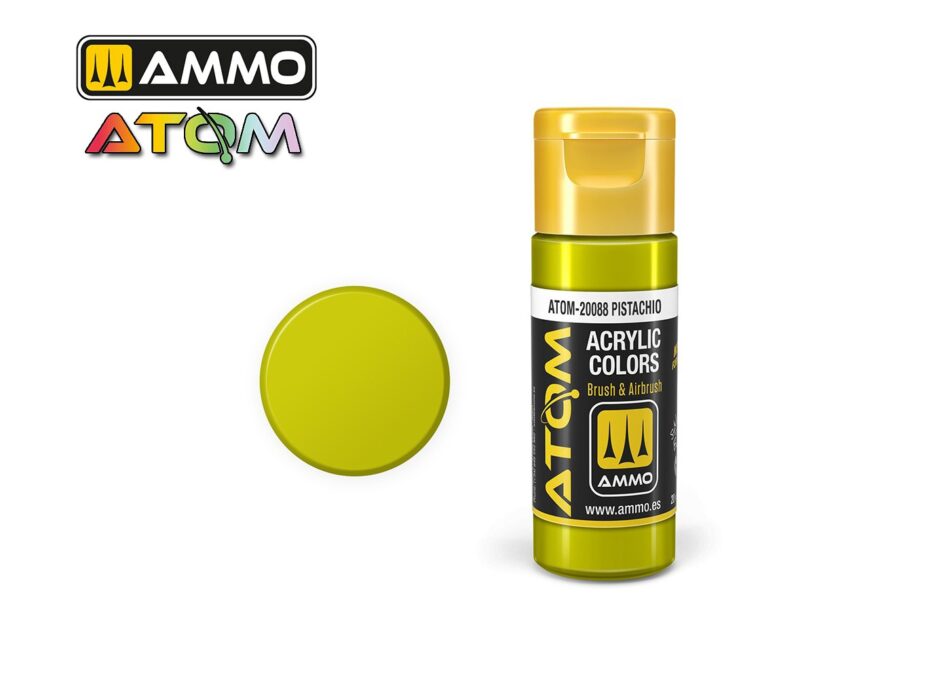Ammo Atom Acrylic Colors - Pistachio (20ml)