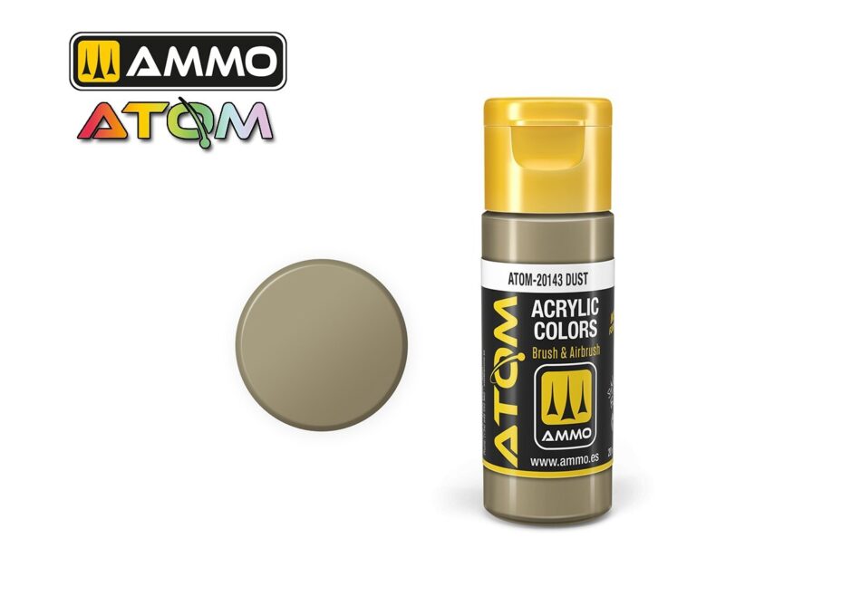 Ammo Atom Acrylic Colors - Dust (20ml)