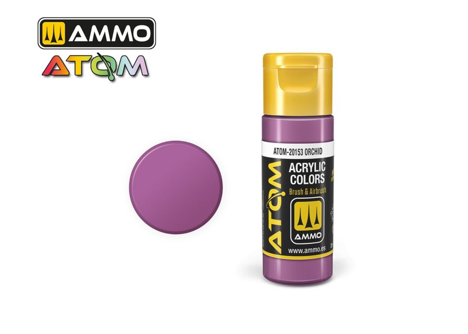 Ammo Atom Acrylic Colors - Orchid (20ml)