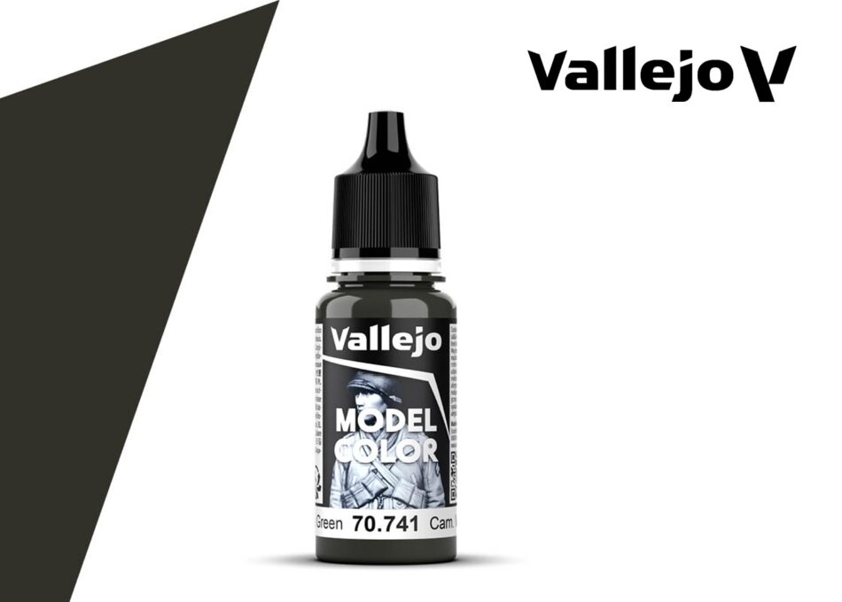 Vallejo Model Color - Camouflage Black Green (18ml)