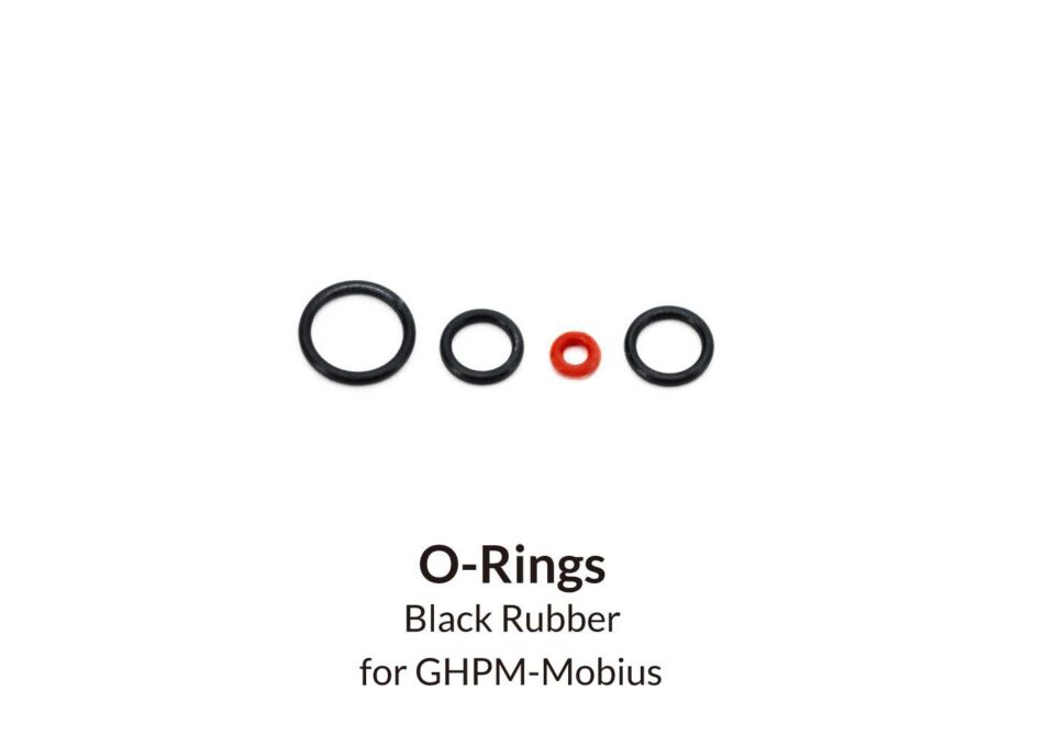 Gaahleri Black O-Ring Set for GHPM-Mobius Airbrushes