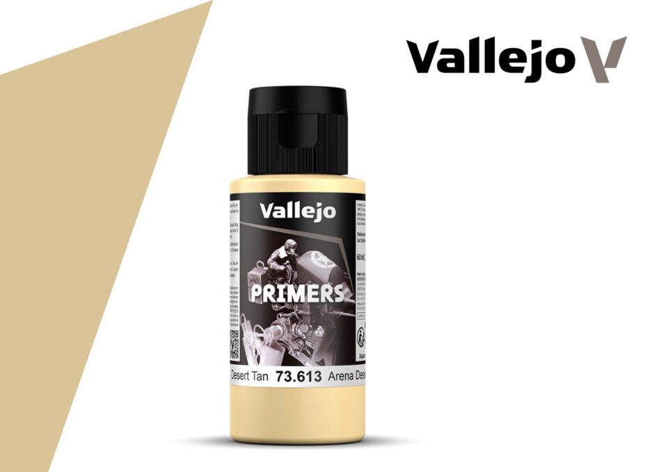 Vallejo Primers - Desert Tan (60ml)