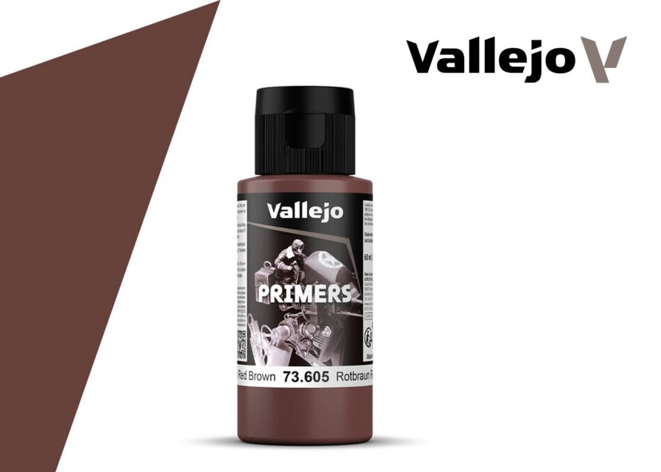 Vallejo Primers - German Red Brown (60ml)