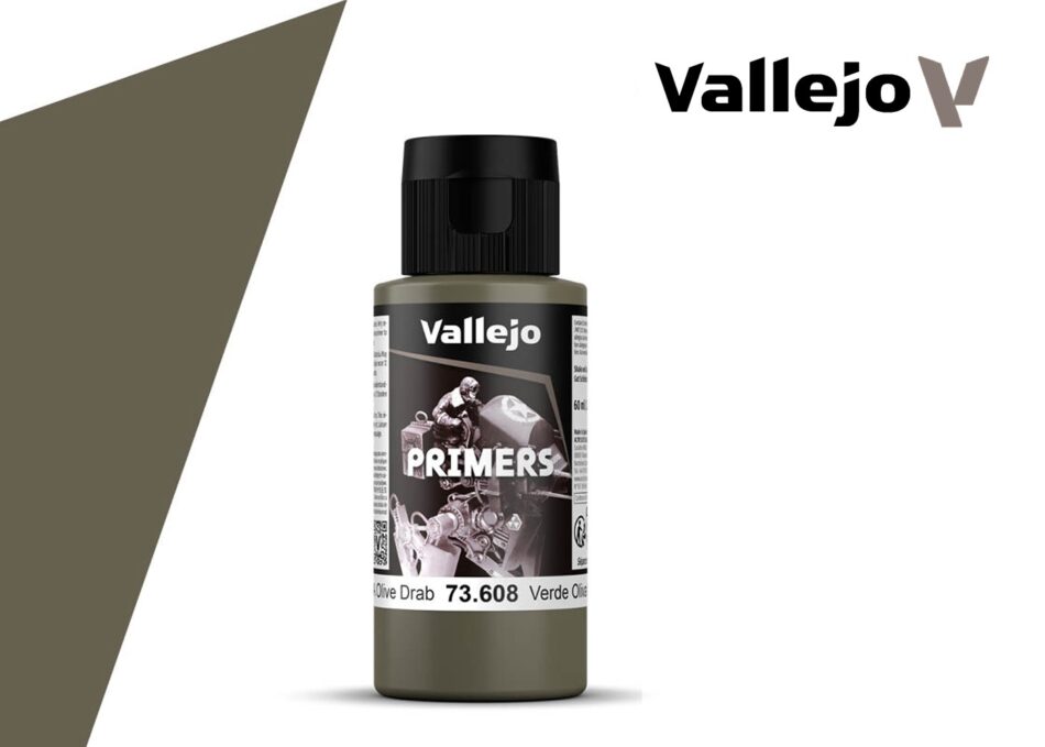 Vallejo Primers - US Olive Drab (60ml)