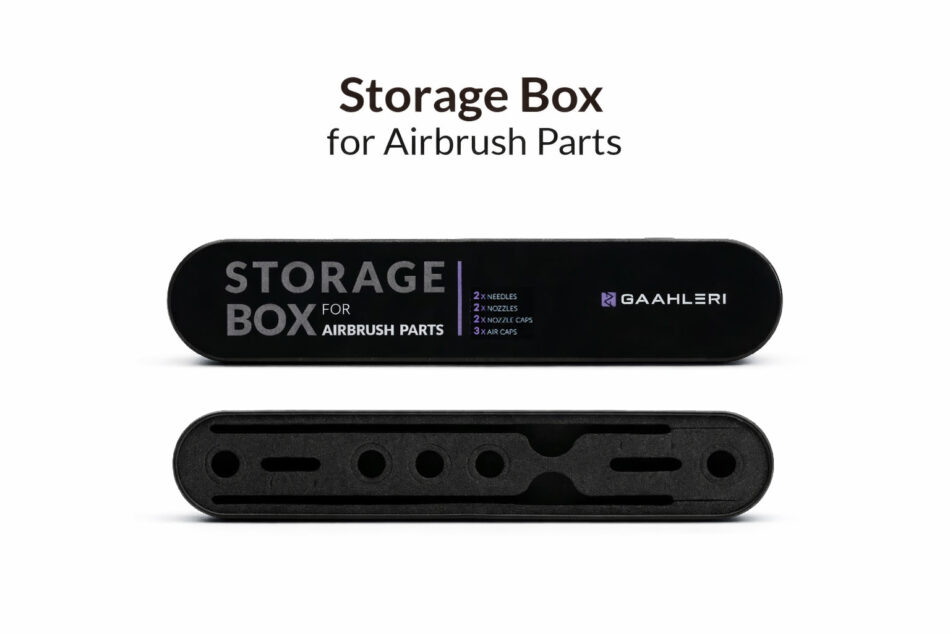 Gaahleri Airbrush Components Storage Box