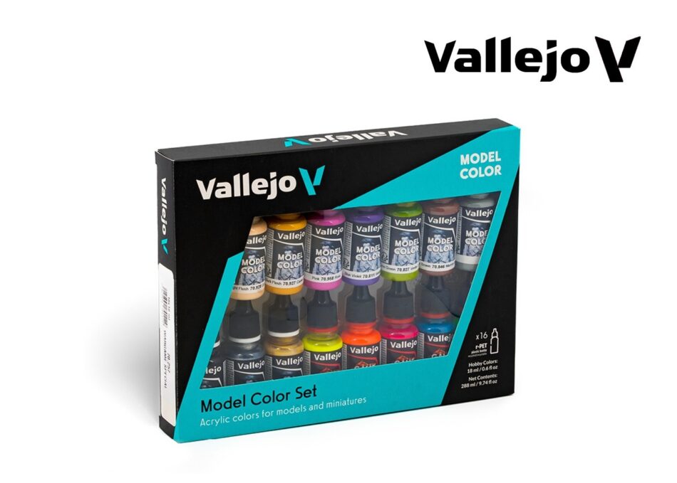 Vallejo Model Color Paint Set - Wargames Special (16 x 18ml)