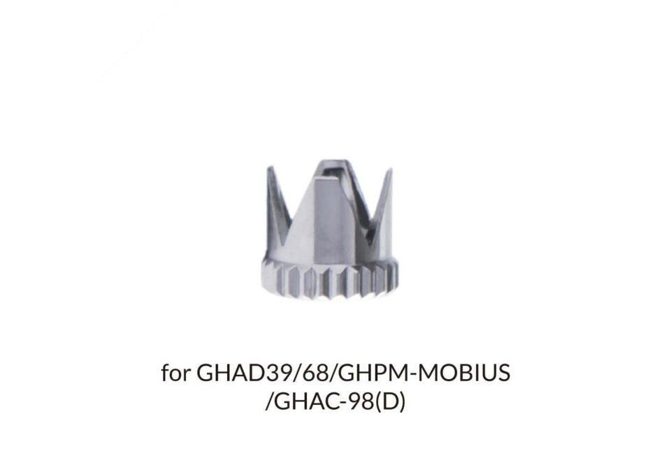 Gaahleri Crown Cap Needle Guard for GHAD-39/GHAD-68/GHAC-98(D) and Mobius Airbrushes