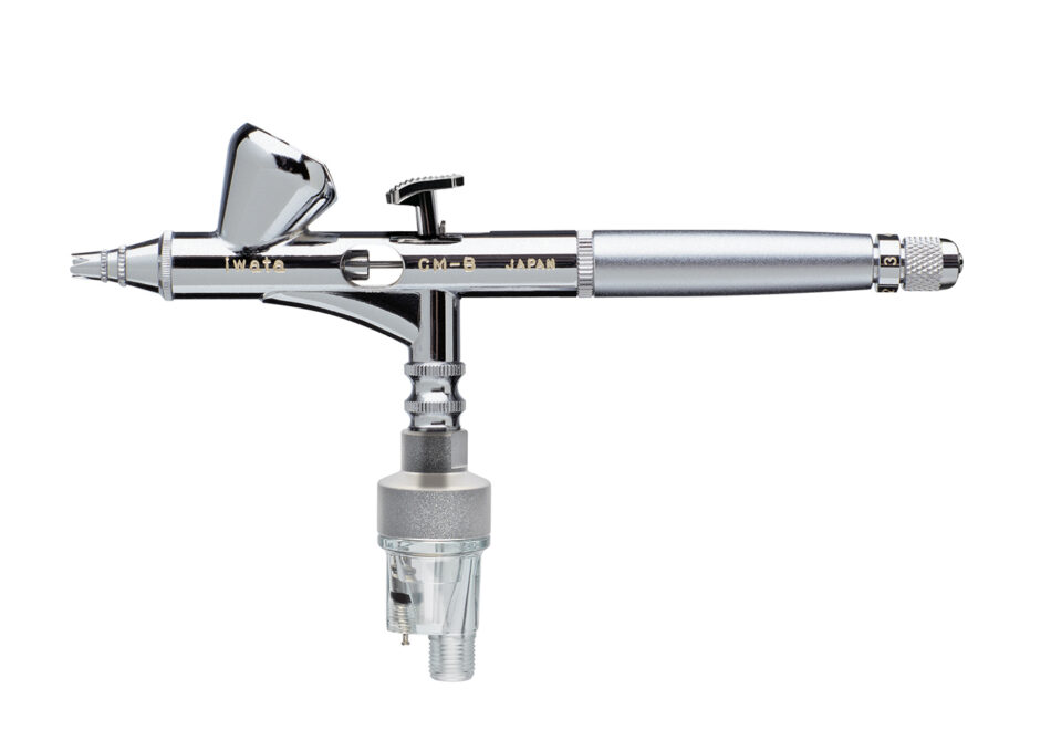 Iwata - Custom Micron CM-B Gravity Feed Double Action Airbrush (0.18mm) [Version 2]