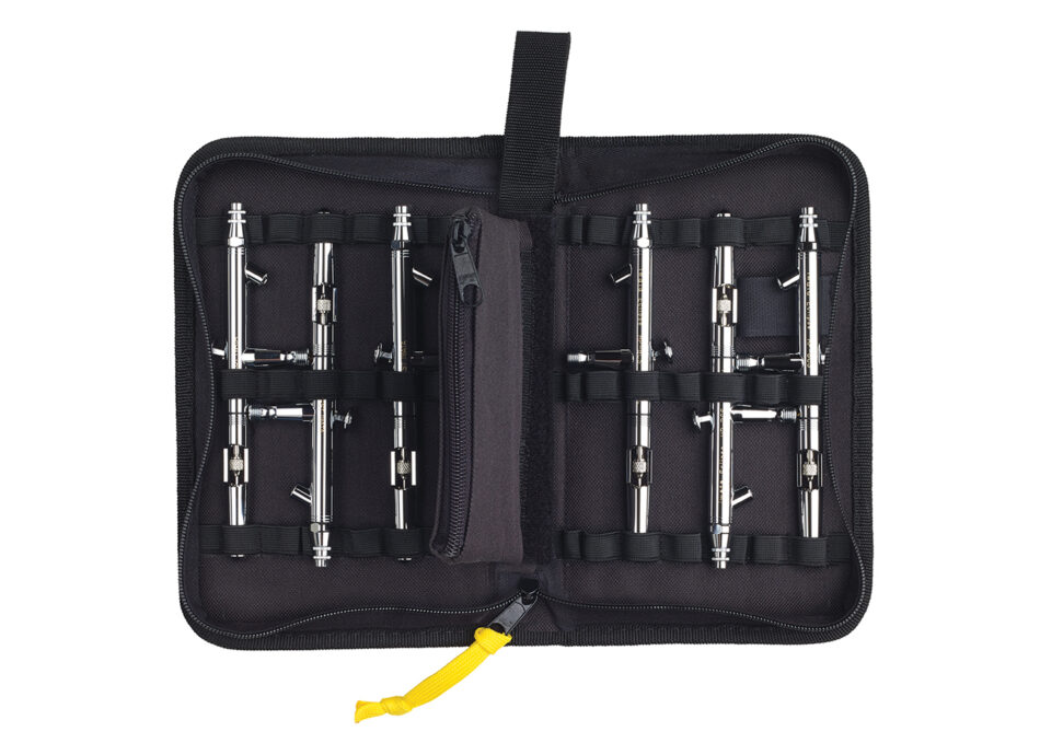 Iwata - Eclipse BCS Six Pack with Iwata Zipper Case