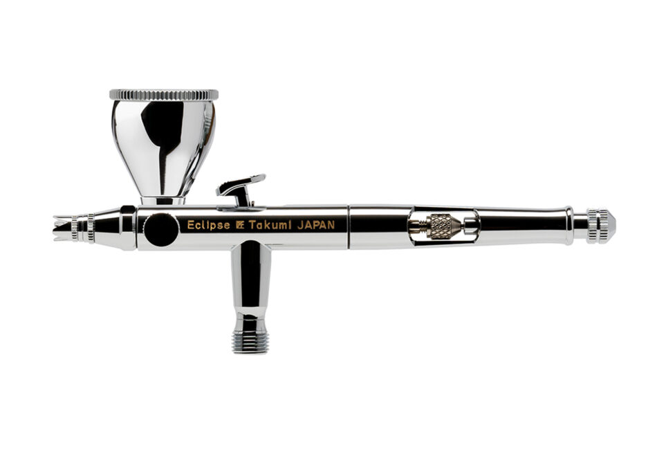 Iwata - Takumi Eclipse Side Feed Double Action Airbrush (0.35mm)
