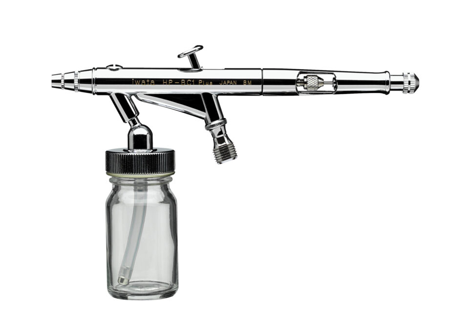 Iwata - High Performance HP-BC Plus Suction Feed Double Action Airbrush (0.3mm)