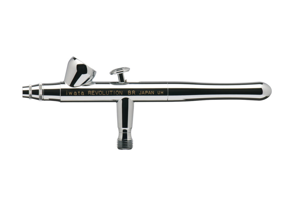 Iwata - Revolution BR Gravity Feed Double Action Airbrush (0.3mm)