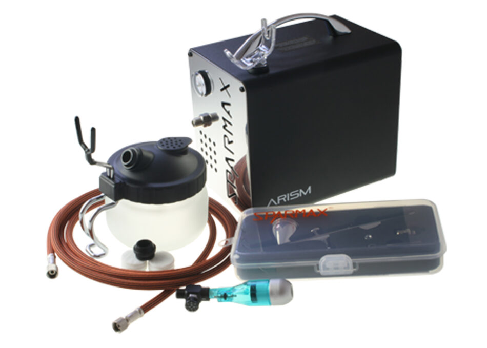 Sparmax ARISM Compressor & MAX-4 Airbrush Kit